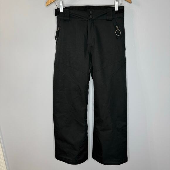 Obermeyer Timberline Ski Snowboard Pant Black Kids M(10-12) - Picture 1 of 14